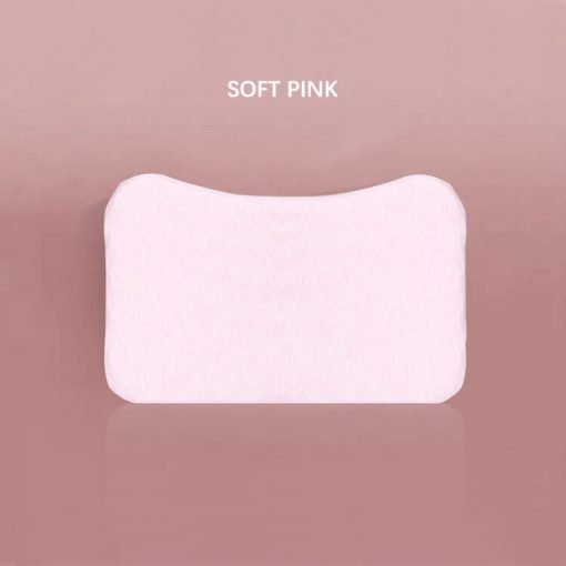 Silicon Foam Pillow for Baby nature-cotton material SOFT-PINK