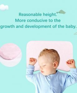 Silicon Foam Pillow for Baby nature-cotton material reasonable-height
