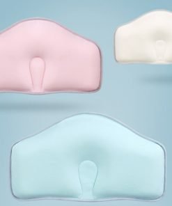 Silicon Foam pillow for baby head shape of newborn color show