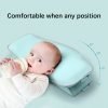 Silicon Foam pillow for baby head shape of newborn guider