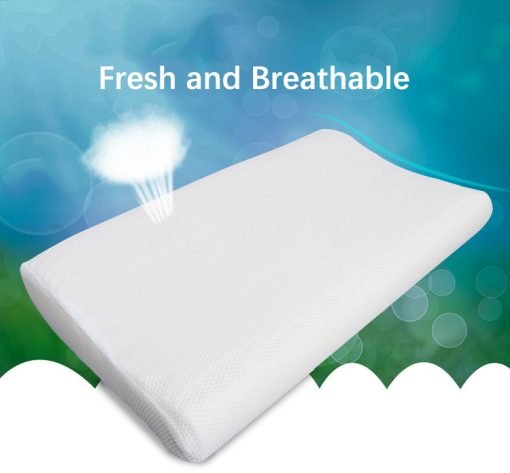 Silicon contour pillows Silicon memory foam breath able